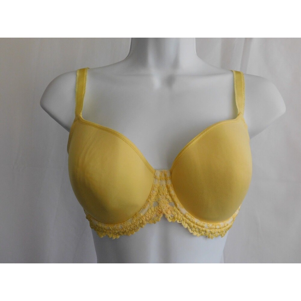 Wacoal Bra Womens Yellow Underwire Bra Size 34D
